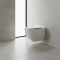Offre Spéciale – WC suspendu monobloc en céramique blanche de haute qualité, style européen, pour salle de bain – Fabricant d'articles sanitaires