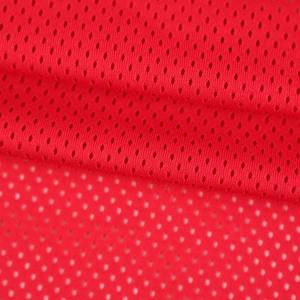 Tissu en maille à gros trous en polyester 100% tricoté en chaîne, teint, 140 g/m², pour vêtements <span class=keywords><strong>de</strong></span> sport, doublure pour garçons et filles - Product Image 3