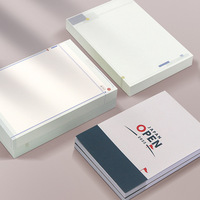 Bloc-notes promotionnel personnalisé avec logo, feuilles détachables, pour hôtel, planificateur, mémo, pour usage professionnel en entreprise