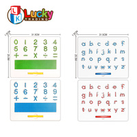 LK Toys Mini Magpad Double Face Mini Magpad Magpad Éducatif Enfants Tableau d'Écriture Magique Effaçable pour Enfant