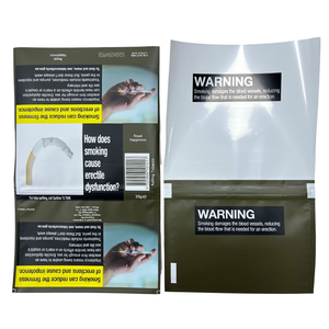 Emballage de tabac à rouler australien 30g 50g Pochette à tabac autocollante vide - Product Image 2