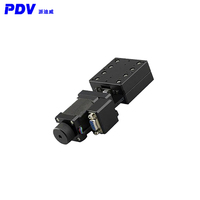 PP110-20 Precise Electric Translating Platform, X Axis Optical Station, Motorized Linear Stage, +/- 10mm Travel