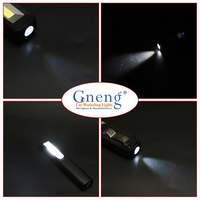 Meilleure vente USB rechargeable émergence Cob Flood Spot LED Work Light IP65 étanche 360 Angle de faisceau Dimmable Garage Pocket Use