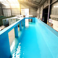 2025 vente d'usine personnalisée 20ft 40ft conteneur d'expédition modulaire en acier de luxe système de chauffage de filtration de piscine pour l'extérieur