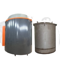 Four de recuit pour le traitement thermique du fil d'acier.
