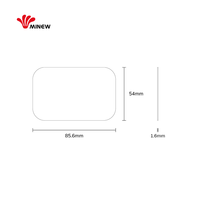 Balise Bluetooth ultra-mince, carte intelligente NFC, MWC02, motif de couleur personnalisé, carte de visite, balise NFC pour la gestion des personnes