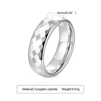 Mode Couple Bijoux Anneaux Étanche Coloré En Acier De Tungstène Bagues pour Femmes Hommes