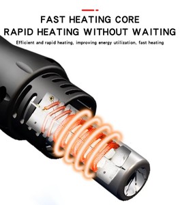 Estación de Soldadura de Retrabajo Multifunción 2 en 1 Rework 8586 con Cautín y <span class=keywords><strong>Pistola</strong></span> de Aire Caliente, Temperatura y Flujo de Aire Ajustables - Product Image 5