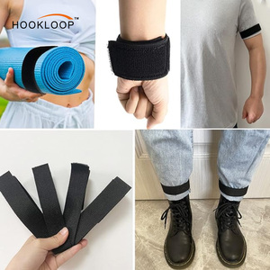 Aangepaste Grootte En Logo Rond Nylon Elastische Gesp Riem Premium Haak En Lus Riem Met Plastic/Metalen Gesp - Product Image 4