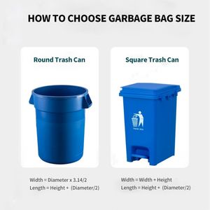 Factory Supply Colored Plastic <b>Bags</b> Disposable Multi Purpose <b>Trash</b> <b>Bag</b> Supermarkets <b>Household</b> Hospital - Product Image 5