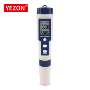수영장 용 5 in 1 PH/TDS/<span class=keywords><strong>EC</strong></span>/염분/TEMP 수질 테스터 펜 미터 - Product Image 2