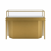 Vitrines à bijoux esthétiques haut de gamme avec éclairage LED personnalisées ; Présentoirs et vitrines à bijoux de luxe verrouillables