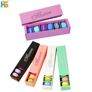 Bán Sỉ Hộp Giấy Ngăn Kéo Mini Đựng Thức Ăn Bánh Hộp Quà Tặng <span class=keywords><strong>Macaron</strong></span> Tùy Chỉnh Đóng Gói - Product Image 2