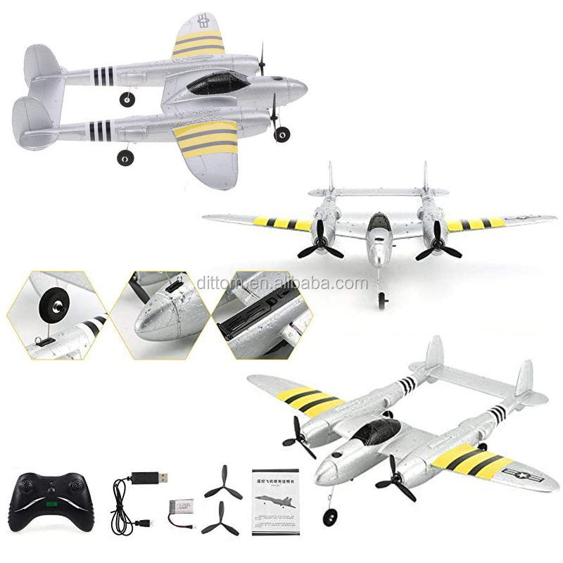 FX-816 P38 戦闘機 2.4G 2CH ラジコン飛行機 EPP製おもちゃ| Alibaba.com