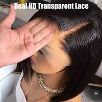 Joywigs Lace Wig 100% cheveux humains vierges, meilleure perruque indienne frontale Lace Original Human Bob Hair Women Lace Wig Natural Hair