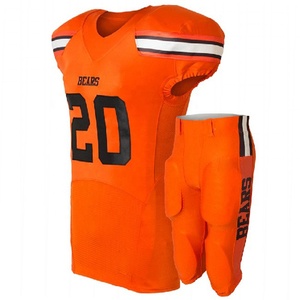 Uniforme de Fútbol Americano PIHA SPORTS, Camiseta 100% Poliéster con Impresión Digital, Diseño Deportivo Transpirable con Vista Frontal y Trasera - Product Image 3