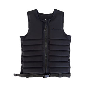 بيع بالجملة نوعية جيدة ناعمة سترة حياة الجلد قابل للتعديل الخصر سترة إنقاذ الحياة البحرية سترة رغوة الحياة للبالغين - Product Image 5