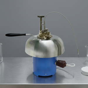 Appareil de détermination du point d'éclair Pensky-Martens, testeur de point d'éclair de laboratoire, instrument de chauffage manuel, personnalisable OEM, résolution 0,1, version 2 - Product Image 2