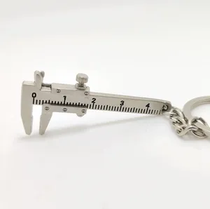 Pocket-Sized Mini Vernier Calipers Keychain