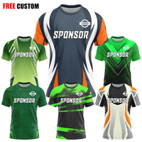 Free Design Your Own T-shirt E Sport Wear Sublimation complète Maillot de jeu E-sport de haute qualité Uniforme d'équipe ESports
