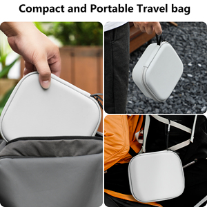 Sac de rangement protecteur Amazear pour accessoires DJI NEO, matériau PU, résistant aux éclaboussures, coque rigide, étui de transport portable - Product Image 3