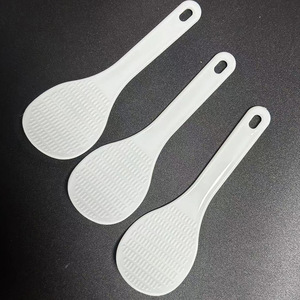 White Plastic PP Rice Ball Spoon Set For Sushi Making Minimalist Design Catering Use 1 20 Pcs - Product Image 2