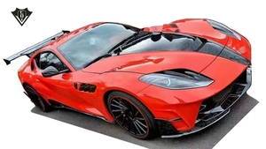 Kit carrosserie pour <span class=keywords><strong>Ferrari</strong></span> 812 Superfast GTS – Amélioration du pare-chocs style MSY – Pare-chocs avant et arrière, jupes latérales en FRP carbone - Product Image 4