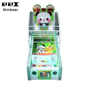 Two-person Children's Playground Basketball Shooting <b>Machine</b> Game Console <b>Amusement</b> Park Video Game Equipment Metal English - Product Image 4