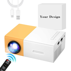 Proyector Inteligente Mini de Bolsillo YG300 con Lente de Larga Duración 0728 30000h HD para Apartamento, Sala de Estar y Jardín Exterior - Product Image 1