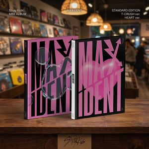 Stray Kids - [MAXIDENT] (Versión T-CRUSH) / HEART ver. Edición general) (Versión aleatoria) CD oficial del álbum de Kpop coreano - Product Image 3