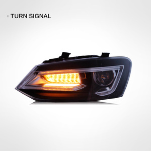 Accessori Auto, Sistemi di Illuminazione, Gruppo Fari Anteriori per <span class=keywords><strong>VOLKSWAGEN</strong></span> <span class=keywords><strong>POLO</strong></span> 2011 2012 2013 2014 2015 2016 <span class=keywords><strong>2017</strong></span> - Product Image 3