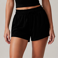 Shorts de cyclisme d'extérieur taille haute, effet push-up, séchage rapide, pour marathon, course, loisirs, entraînement et fitness