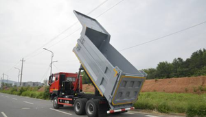 <span class=keywords><strong>Camion</strong></span> benne léger à châssis robuste, capacité de charge de 20 tonnes, SYZ440C-8S, 40 m³, pour le transport de matériaux en vrac - Product Image 3