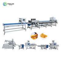 Kleinschalige Semi-Automatische Aardappel Cassave Chips Maken Machine Vers Bevroren Frietjes Productielijn