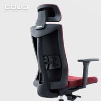 Kursi Kantor Eksekutif Desain Modern Grosir dengan Sandaran Tangan 4D Ergonomis, Kursi Putar untuk Meja Komputer dengan Fitur Pendingin