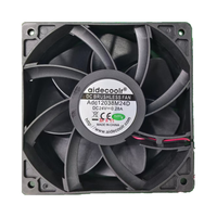 Aidecoolr DC12V 120X120X38MM Radiateur à roulements à billes en plastique Dissipateur thermique Boîtier d'ordinateur Système de refroidissement du processeur Ventilateurs de refroidissement pour PC Ordinateur portable
