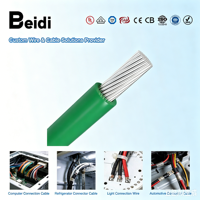 Fil en caoutchouc silicone BEIDI 16AWG certifié UL, câble en cuivre étamé flexible haute température UL3132 pour réfrigérateur et automobile
