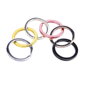 พวงกุญแจแหวนทองแบบสายแบนแยกสำหรับตกแต่ง - Product Image 4