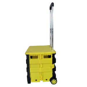 Produits chauds Voiture à tige de traction pliante personnalisée Voiture à tige de traction portable en aluminium Chariot à tige pliante de voiture - Product Image 3