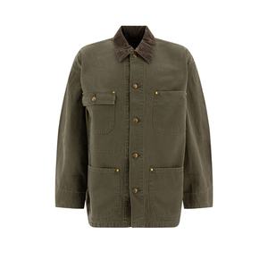 Factory Custom 100% Cotton Turn-Down Collar <b>Jacket</b> With <b>Corduroy</b> Custom 4 Pockets Vintage Coat for <b>Men</b> - Product Image 3