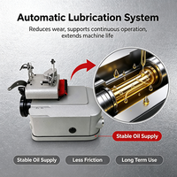 Máquina de Coser de Doble Hilo para Rematar Alfombras y Tapetes con Sistema de Lubricación Automática (Máquina Titan 2502)