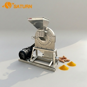 Polverizzatore Elettrico di Precisione <span class=keywords><strong>Saturn</strong></span> in Acciaio Inox Universale con Motore e Setaccio per Lavorazione Alimentare, Dimensione delle Particelle Regolabile - Product Image 2