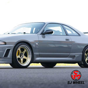 Rines Forjados de Dos Piezas de 18 19 20 21 22 Pulgadas, Personalizados, de Lujo, Color Dorado, para <span class=keywords><strong>Nissan</strong></span> Skyline <span class=keywords><strong>GTR</strong></span> R32 R33 R34 370z, Gran Venta - Product Image 2