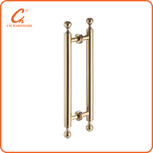 Thiết kế hiện đại cửa thép không gỉ xử lý vòi hoa sen văn phòng cửa kính kéo xử lý trở lại trở lại - Product Image 4