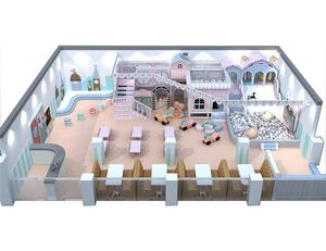Parc de jeux intérieur en plastique pour enfants, labyrinthe pour enfants - Product Image 3