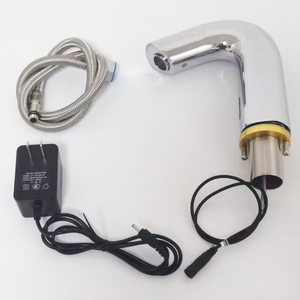 HY-180A ก๊อกน้ำอ่างล้างหน้าหลุมเดียวเซ็นเซอร์อัตโนมัติ, ก๊อกน้ำชุบโครเมี่ยมไม่สัมผัส - Product Image 4