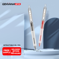 Genvana Lieferant Hochwertige Kunststoff-Einziehstift-Sets 0,5mm in Box mit Großer Kapazität Schwarz/Blau/Rot
