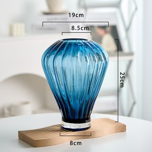 Simple and Creative Hot Air <b>Balloon</b>-shaped Glass Vase - Product Image 5