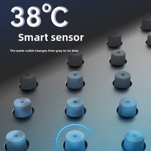 Ensemble de douche mural en céramique intelligent multifonctionnel à affichage numérique thermostatique, design moderne, <span class=keywords><strong>prix</strong></span> de gros - Product Image 5