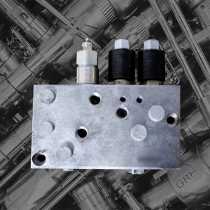 วาล์วไฮดรอลิกแบบเสียบปลั๊กแม่เหล็กไฟฟ้าสำหรับงานมืออาชีพ บล็อกแมนิโฟลด์ไฮดรอลิก - Product Image 4